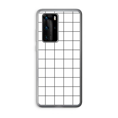 Rooster: Huawei P40 Pro Transparant Hoesje