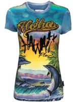 Philipp Plein t-shirt Sexy Pure Hawaii à imprimé graphique - Bleu - thumbnail