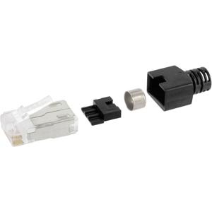 BEL Stewart Connectors SS-39200-006 Modulaire stekker afgeschermd CAT 6 Stekker, recht Aantal polen: 8P8C Glas (helder) 1 stuk(s)