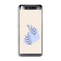 Leaf me if you can: Samsung Galaxy A80 Transparant Hoesje - thumbnail