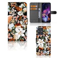 Hoesje voor Motorola Moto G54 Dark Flowers