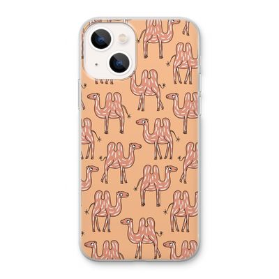 Kameel: iPhone 13 Transparant Hoesje
