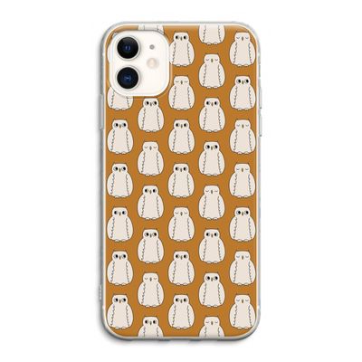 Uilen: iPhone 11 Transparant Hoesje