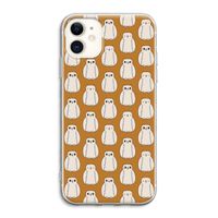 Uilen: iPhone 11 Transparant Hoesje