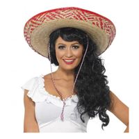 Dames sombrero Fiesta - thumbnail