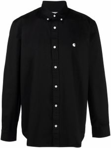 Carhartt WIP chemise Madison à logo brodé - Noir
