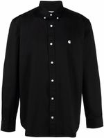 Carhartt WIP chemise Madison à logo brodé - Noir