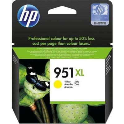 Originele HP 951XL gele inktcartridge voor HP OfficeJet Pro 251dw / 276dw / 8100/8600 (CN048AE)