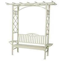 (R) Tuinbank Barolo aluminium beige 210 cm