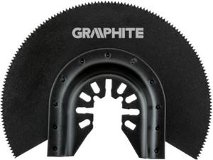 graphite multitool hout zaagblad 87 mm half rond 56h062