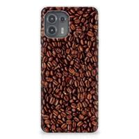 Motorola Edge 20 Lite | Siliconen Case | Koffiebonen