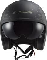 LS2 jet helm "of599 ii spitfire flag" helmet of599 spitf.ii flag xxl bl./titanium