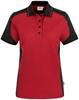 Hakro 239 Women's polo shirt Contrast MIKRALINAR® - Red/Anthracite - 2XL