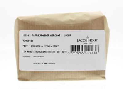 Paprika gerookt 250 Gram Paprika gerookt 250 Gram