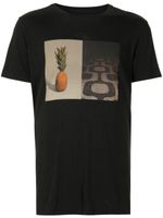 Osklen t-shirt Abacaxi Calçadão en coton - Noir