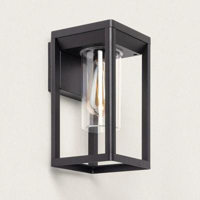 Buitenlamp zwart metaal E27 fitting &apos;Sagar&apos; geschikt voor Hue IP44