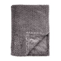 Bedsprei Twill Touch - Antraciet - 150x200cm Van Byrklund Microvezel - Dekbed-Discounter.nl