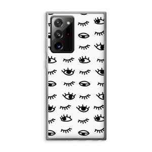 Eye pattern #2: Samsung Galaxy Note 20 Ultra / Note 20 Ultra 5G Transparant Hoesje