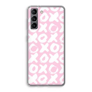 XOXO: Samsung Galaxy S21 Transparant Hoesje