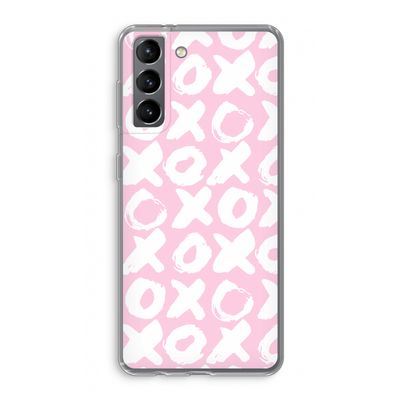 XOXO: Samsung Galaxy S21 Transparant Hoesje