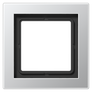 Jung LS990 Design Afdekraam Aluminium 1-voudig ALD2981