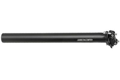 Zadelpen Zoom Een stukje 27.2mm - Zwart Zadelpen Zoom Een stukje 27.2mm - Zwart