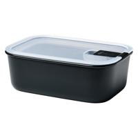 Mepal vershouddoos easyclip 1000 ml - nordic black | 4 stuks