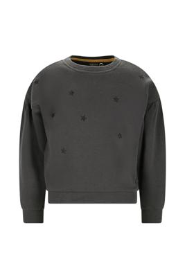 Like Flo winter sweater meisjes - grijs - Danee - print