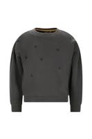 Like Flo winter sweater meisjes - grijs - Danee - print
