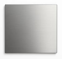 RVS vierkante plaat 70x70x2mm (set van 2 stuks)