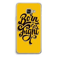 Born to Fight: Samsung Galaxy A3 (2016) Transparant Hoesje