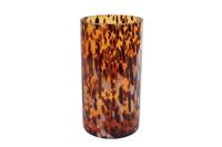 Vaas Neva L bruin/goud recht glas