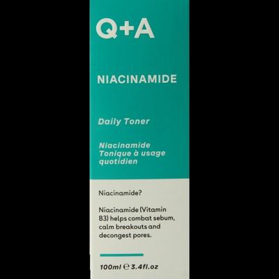 Q+A Niacinamide daily toner 100 Milliliter
