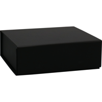 Geschenkdoos | karton | 15.5x13x5cm | magneetsluiting | zwart | 50 stuks