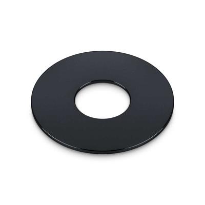 Schaller Toggle Switch Plate Metaal Zwart 15200400