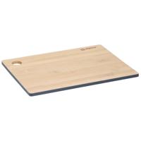 Snijplank blauwe rand - 23 x 30 cm - bamboe hout