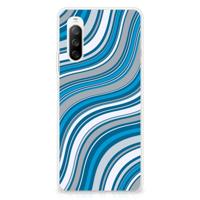 Sony Xperia 10 III | TPU bumper | Waves Blue