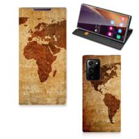 Samsung Galaxy Note 20 Ultra | Book Cover | Wereldkaart