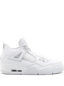 Jordan baskets montantes Air Jordan 4 Retro pure money - Blanc