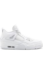 Jordan baskets montantes Air Jordan 4 Retro pure money - Blanc - thumbnail