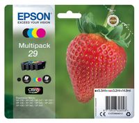 Epson Strawberry Multipack 4-colours 29 Claria Home Ink - thumbnail