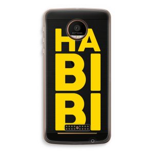 Habibi Majorelle : Motorola Moto Z Force Transparant Hoesje