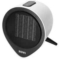ROWI HHL 1500/2/3 Ventilatorkachel 45 m³ Wit, Zwart - thumbnail