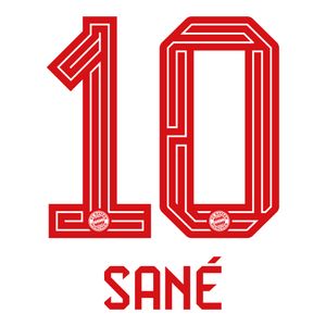 Sané 10 (Officiële Bayern München Bedrukking 2023-2024)