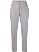 Fabiana Filippi drawstring-waist virgin-wool trousers - Gris