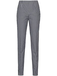 Prada pantalon à carreaux vichy - Noir