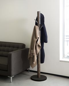 Umbra Kapstok 'Flapper' Met 9 haken, kleur Zwart/Walnoot