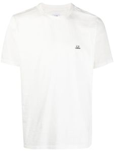 C.P. Company t-shirt à logo brodé - Blanc