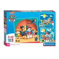 Clementoni puzzel 3x48pcs paw patrol