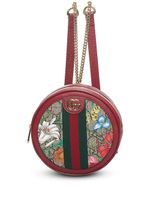 Gucci Pre-Owned sac à dos Flora Ophidia Round - Marron